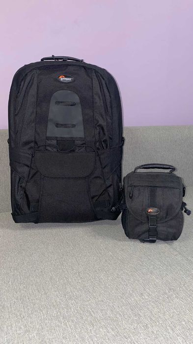 Фоторюкзак LowePro CompuTrekker AW и фотосумка LowePro EX120