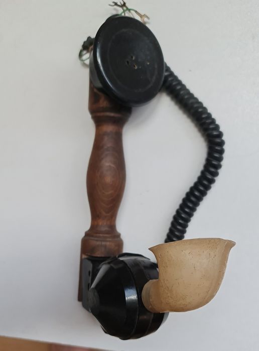 Стара тел. слушалка тип СВЕЩНИК