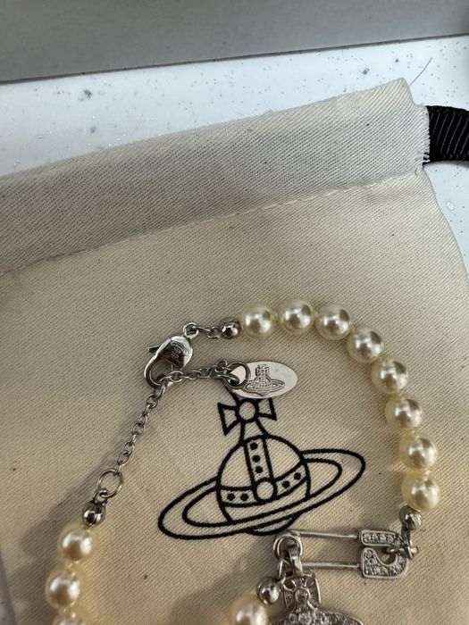 Vivienne westwood bratara cu perle