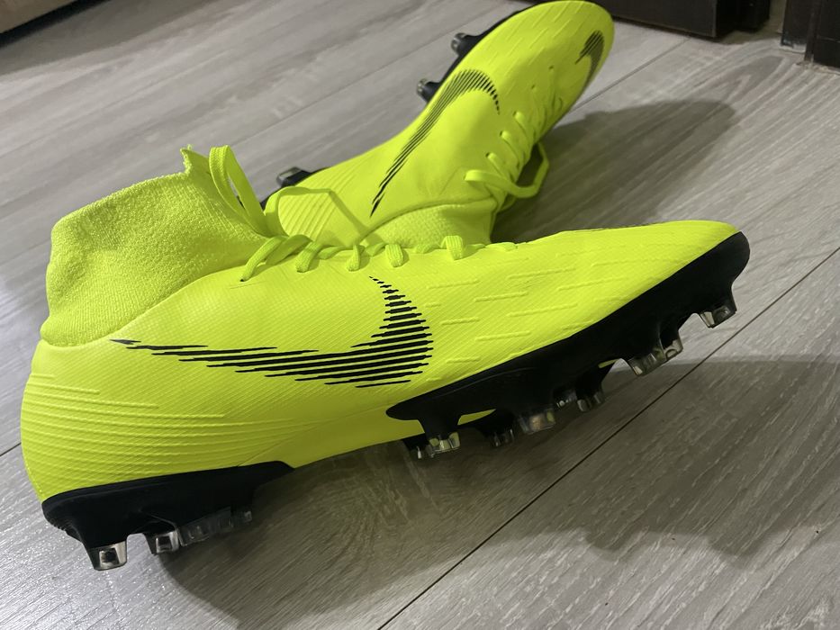 Ghete de Fotbal Nike Mercurial Superfly 6 Elite green