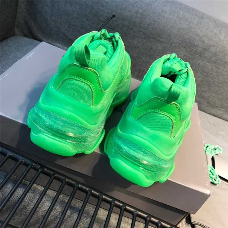 BALENCIAGA triple S green