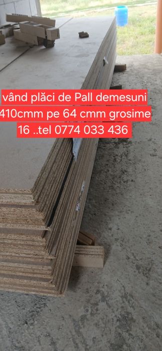 Vand placi de Pall demesuni 410 cmm pe 64 cmm grosime 16cmm