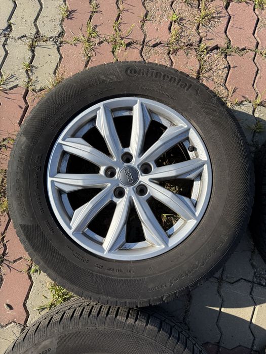 Vand set Jante+cauciucuri Audi Q5, Q3 / 235.65.17 M+S