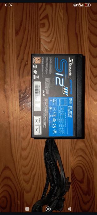 Seasonic Bronze 550w