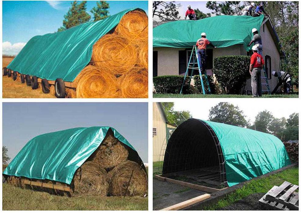 Prelată Impermeabilă 3x3m cu Inele Metalice, FABRILUX®