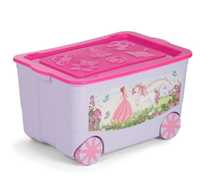 Детское оригинальный ящик на колёсах с одежди и игрушек