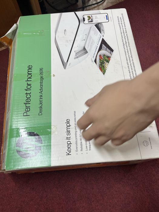 Принтер новый кортриджы нету а так рабочий