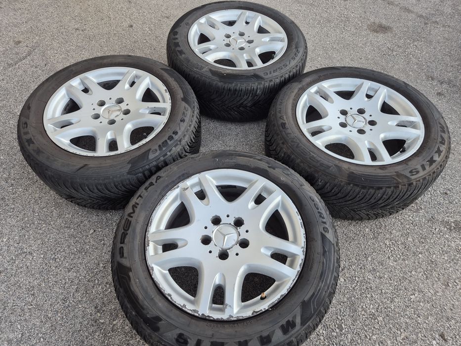 5х112/16 с гуми Мерцедес E C class ML 5x112/16 Mercedes Skoda Audi