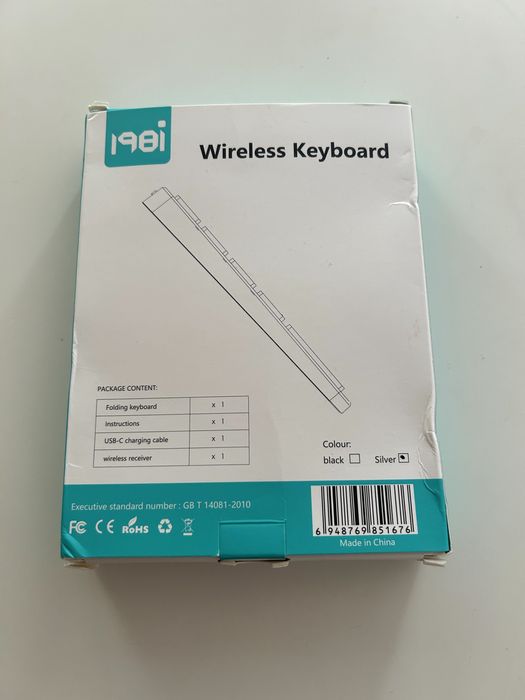 Numpad клавиатура безжична, bluetooth и 2.4ghz