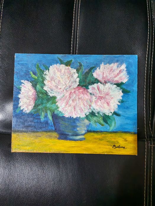 Tablou Ernest Bolens (1881 - 1959), pictat in ulei pe carton