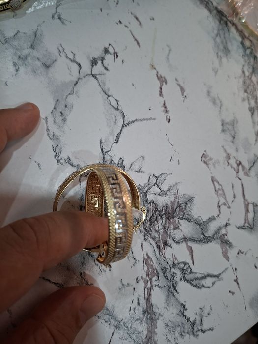 Cercei damă 14 k versace