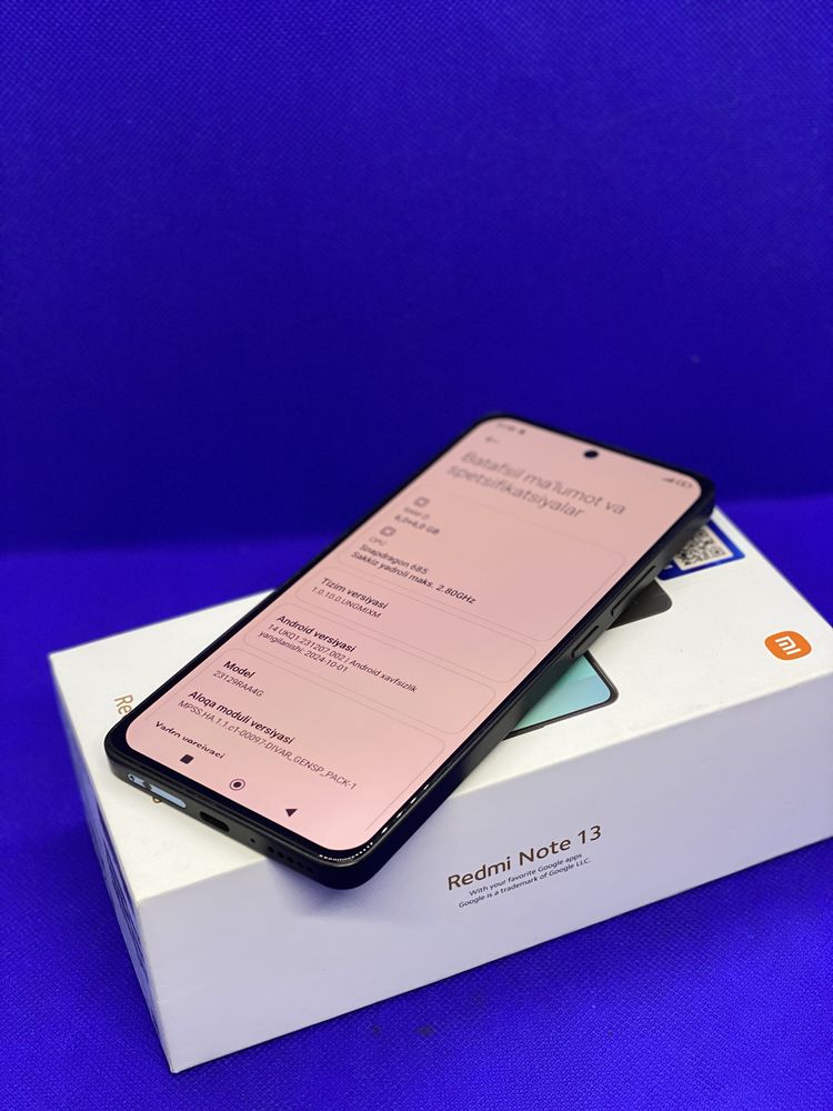 Redmi Note 13 karobkalik