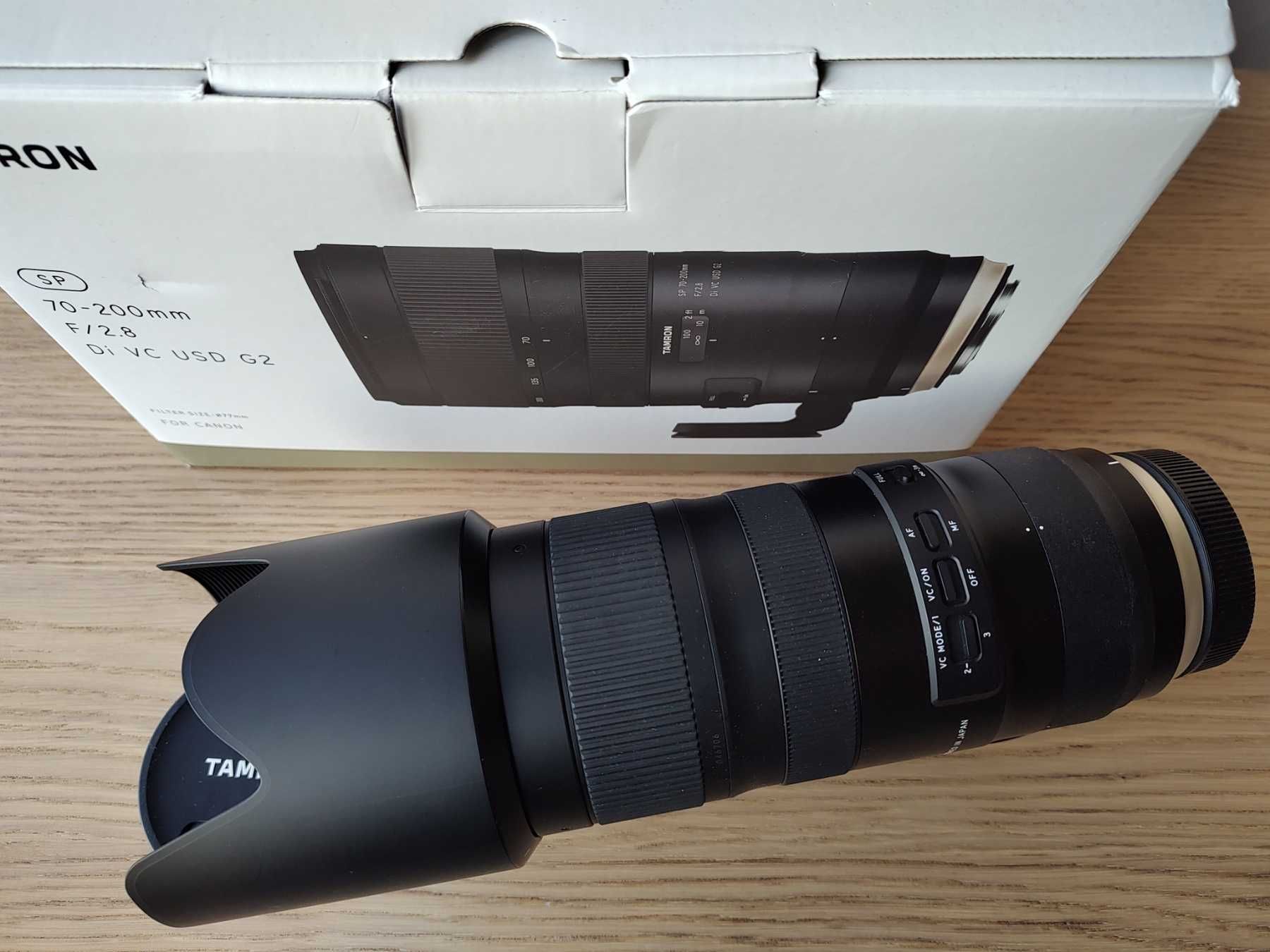 Tamron SP 70-200mm f/2.8 Di VC USD G2 за CANON