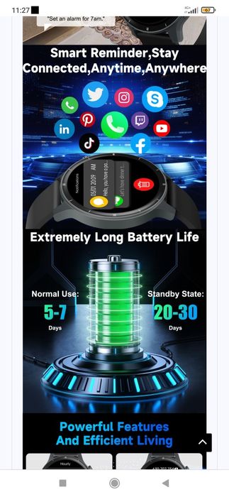 Smart watch v15z