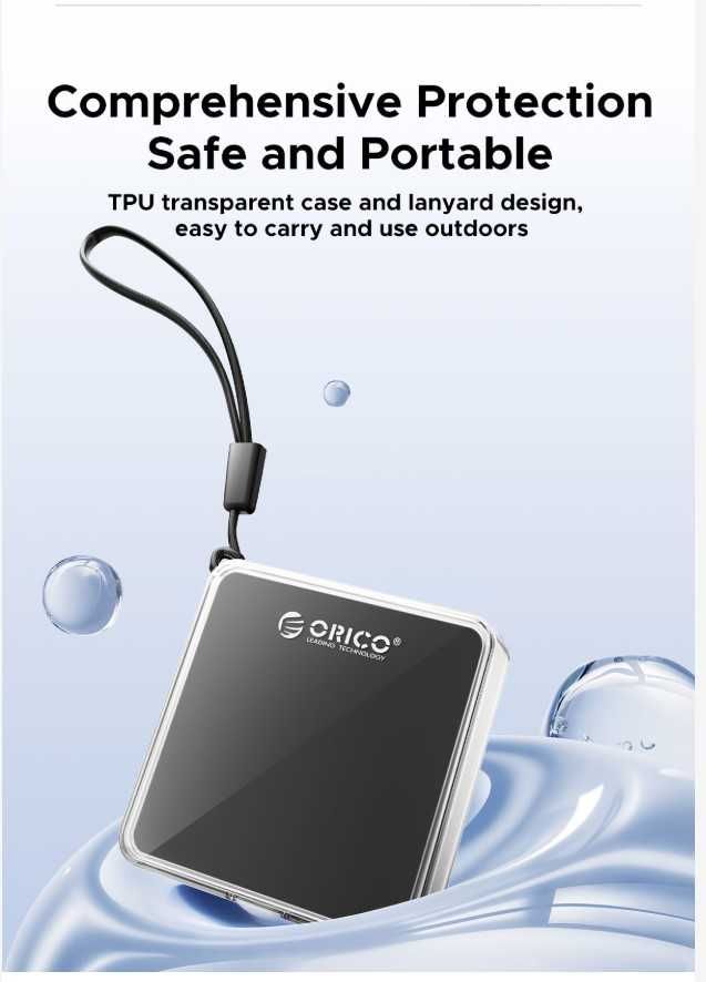 Новинка! Orico кейс для SSD для iPhone + Samsung SSD M.2 Nvme 1TB