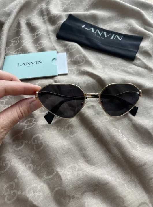 Lanvin оригинални дамски слънчеви очила cat eye котешко око