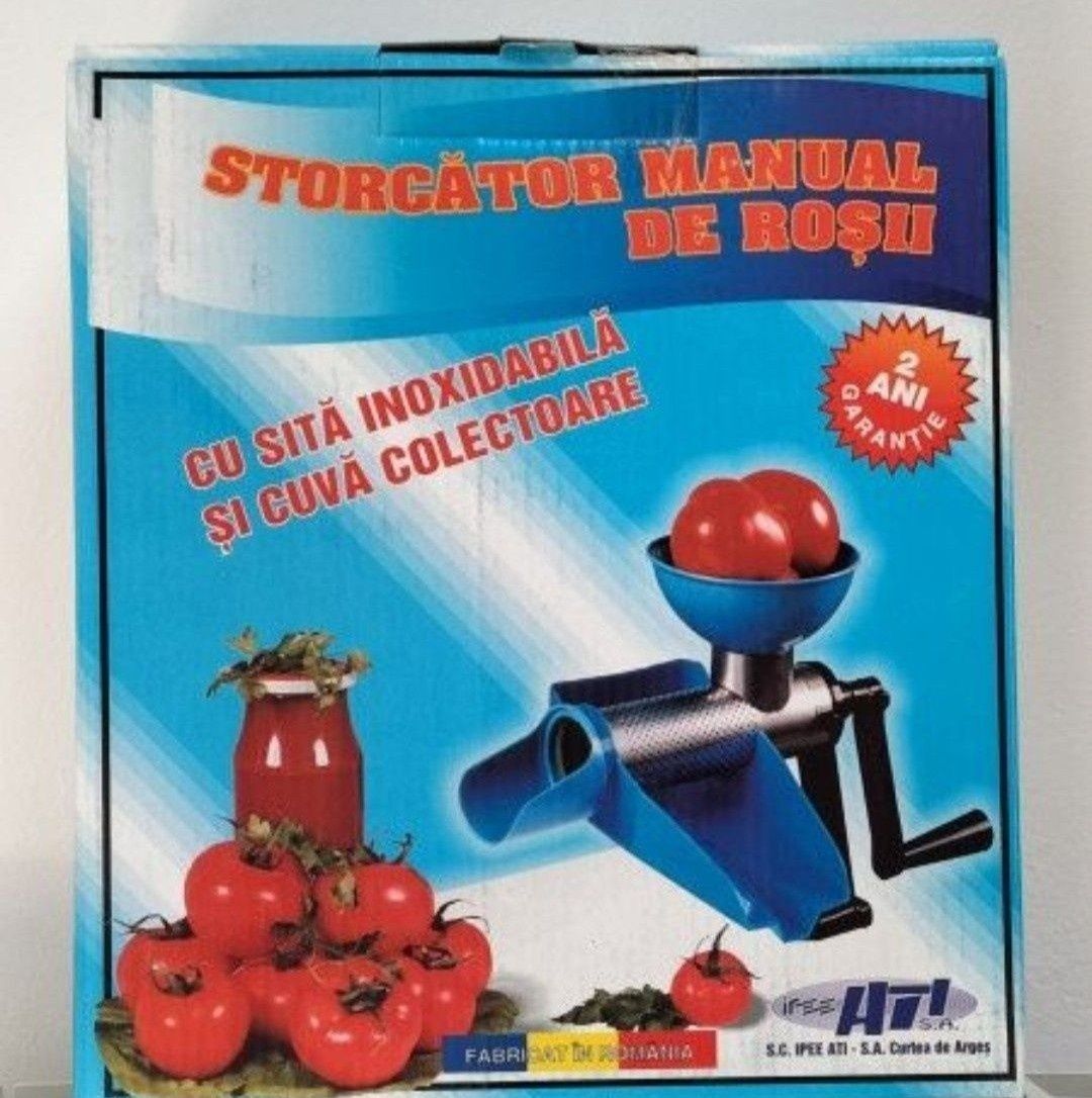 Storcător manual de roșii/ fructe .