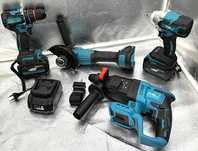 Set Scule 4 in 1 THO Lux 48V, Cu 2 Baterii Incluse