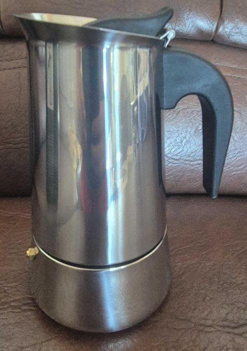 Cafetiera inox, Espresso Maker 9 portii