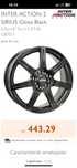Jante opel r16 dotate cu senzori de presiune