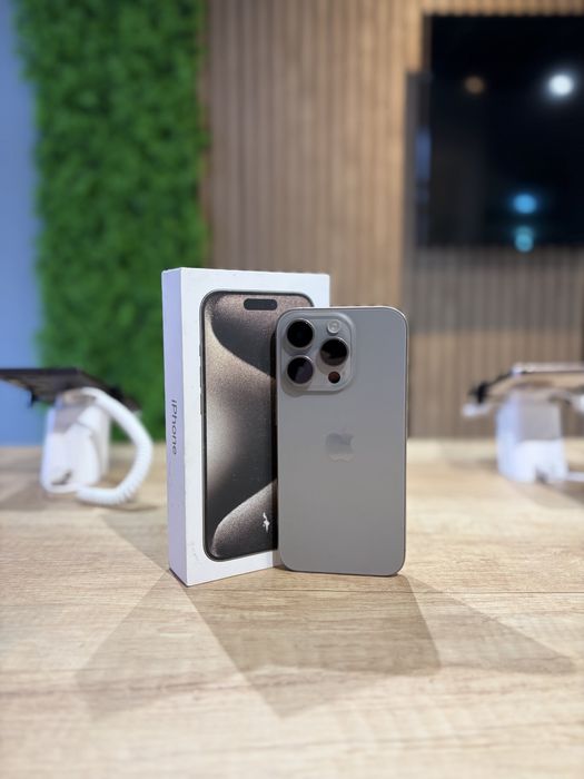 **ATS GSM**ID27830 iPhone 15 Pro 128Gb NATURAL/Baterie100%/F+G