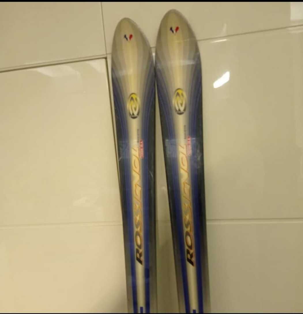 Ски Rossignol 177см Тооn carv  и автомати Salomon 750