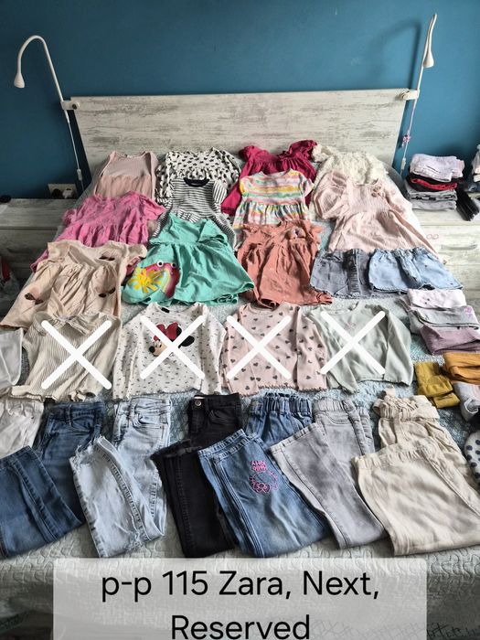 Дрехи за момиче размер 116