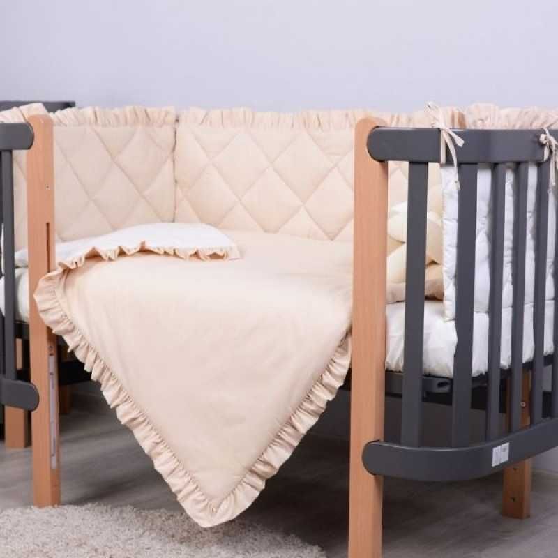 Set lenjerie de pat pentru bebelusi din 6 piese, Livrare gratuita