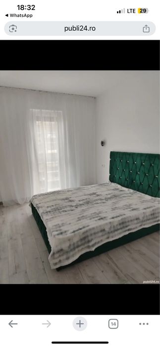Proprietar închiriez apartament nou cu doua camere