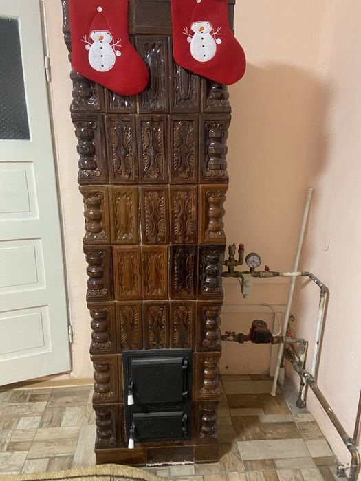 Soba teracota cu boiler
