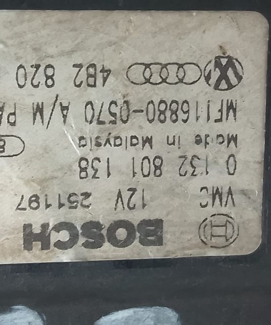 Motoras  Bosch Clapeta Aeroterma  0132801138 Audi A6 4B/C5