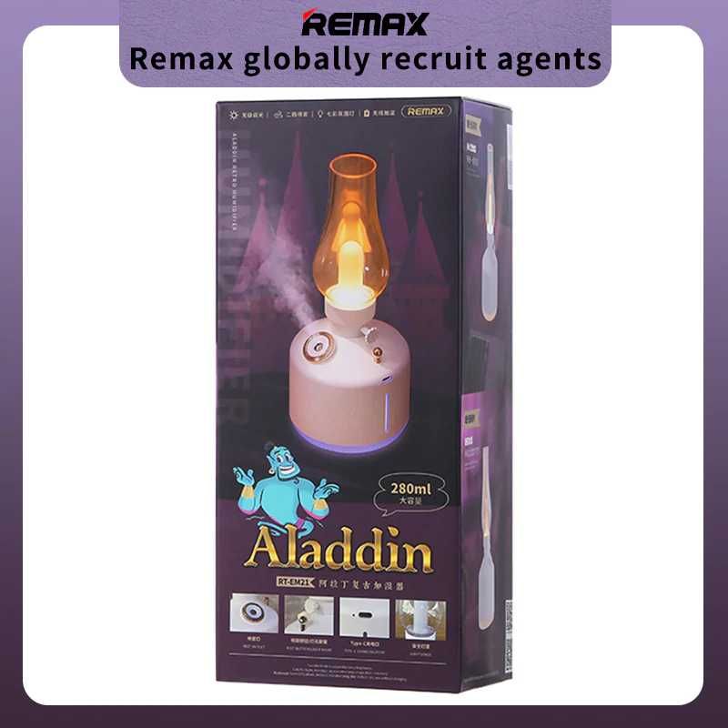 Remax увлажнитель воздуха и ночной лампа Led Aladdin Retro Humidifier