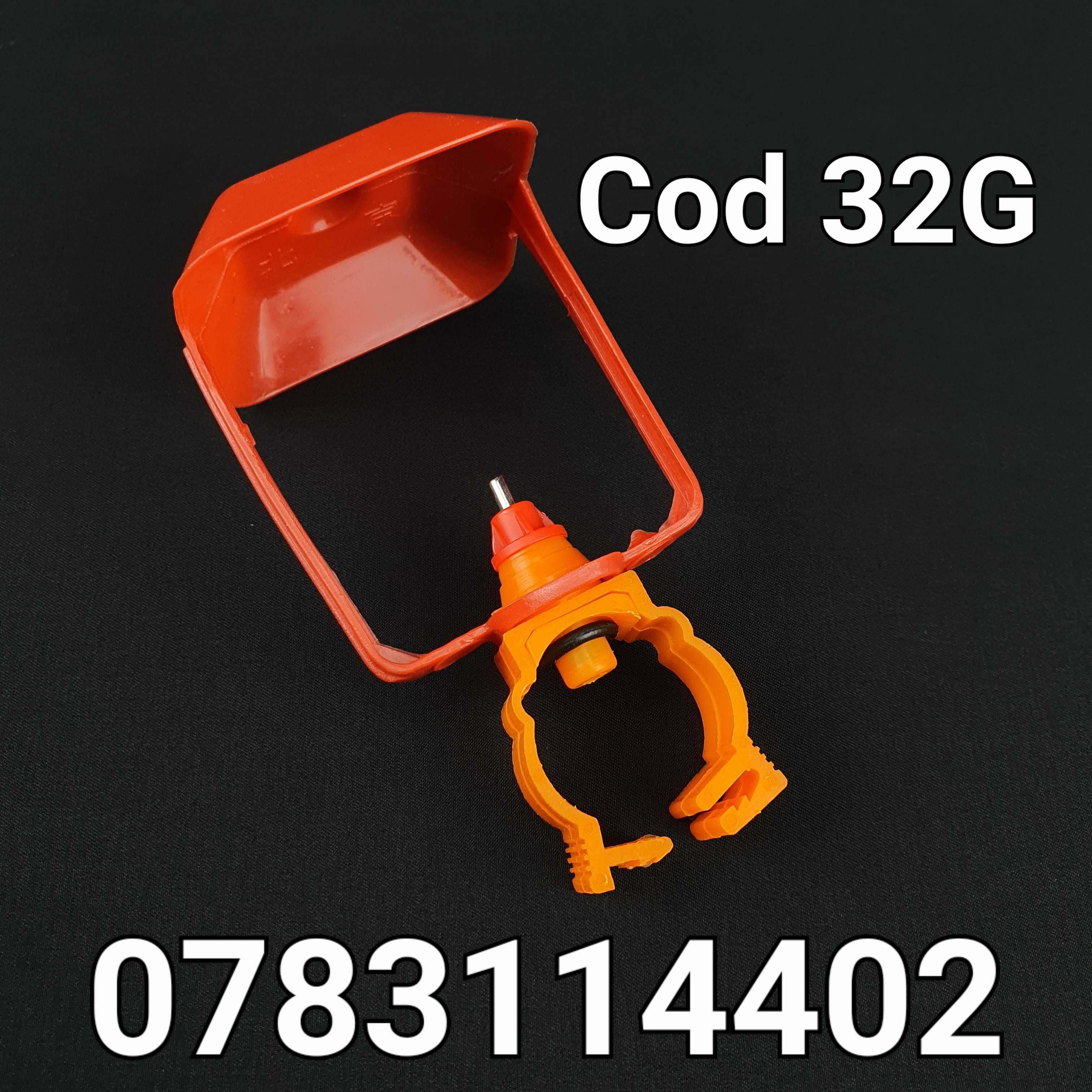 Adapatori cu tavita pt apa detasabila pt gaini pui rate curci - 32G