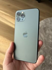 iPhone 11 pro 256gb, зелен с пукнато стъкло