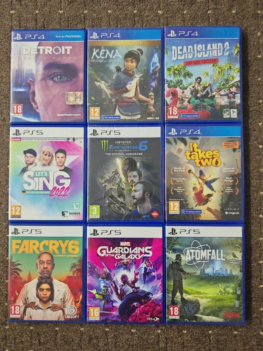 Vand/schimb lot jocuri PlayStation