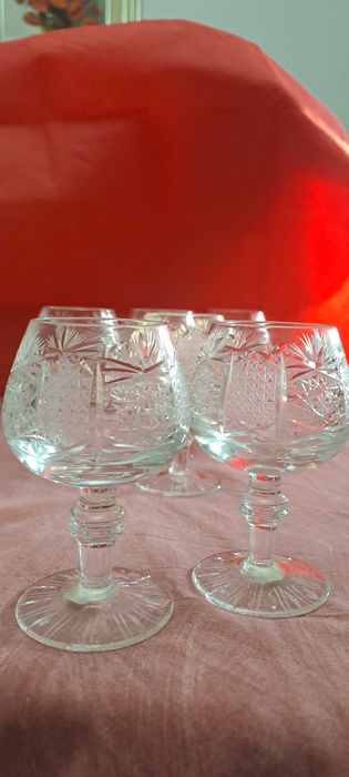 Чаши за коняк оловен кристал серия Ропотамо