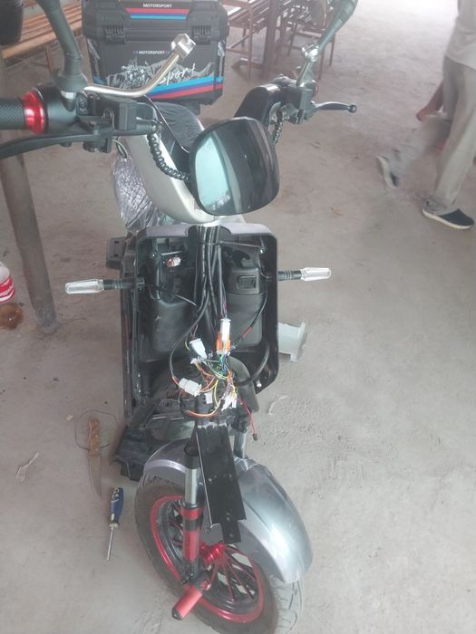 Skuter remont qilamiz miya kontroler urnatamiz