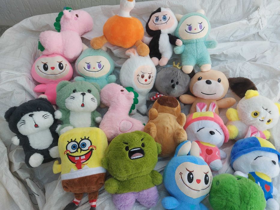 Мягкие игрушки для Хватайка.