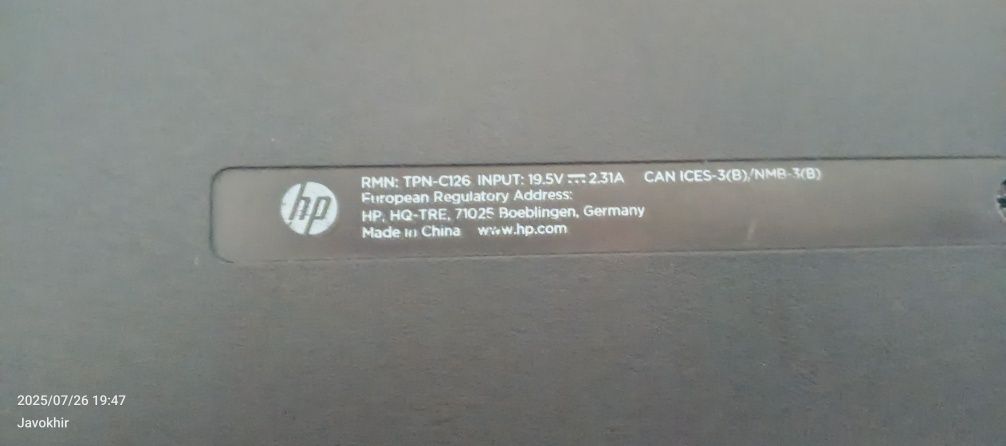 Kompyuter HP katta