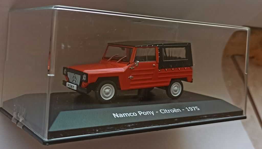 Macheta Citroen Namco Pony 1975 orange - IXO/Hachette 1/43