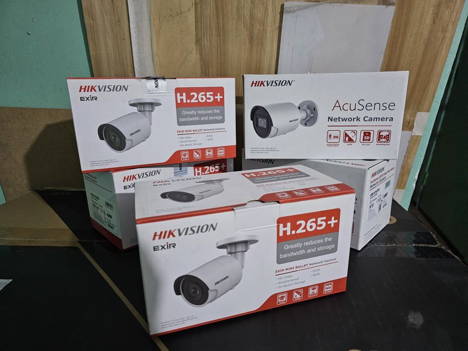 Видеокамера б/у hikvision ds 2cd2043g0-i 2.8