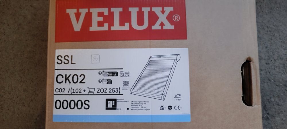 Соларна щора velux