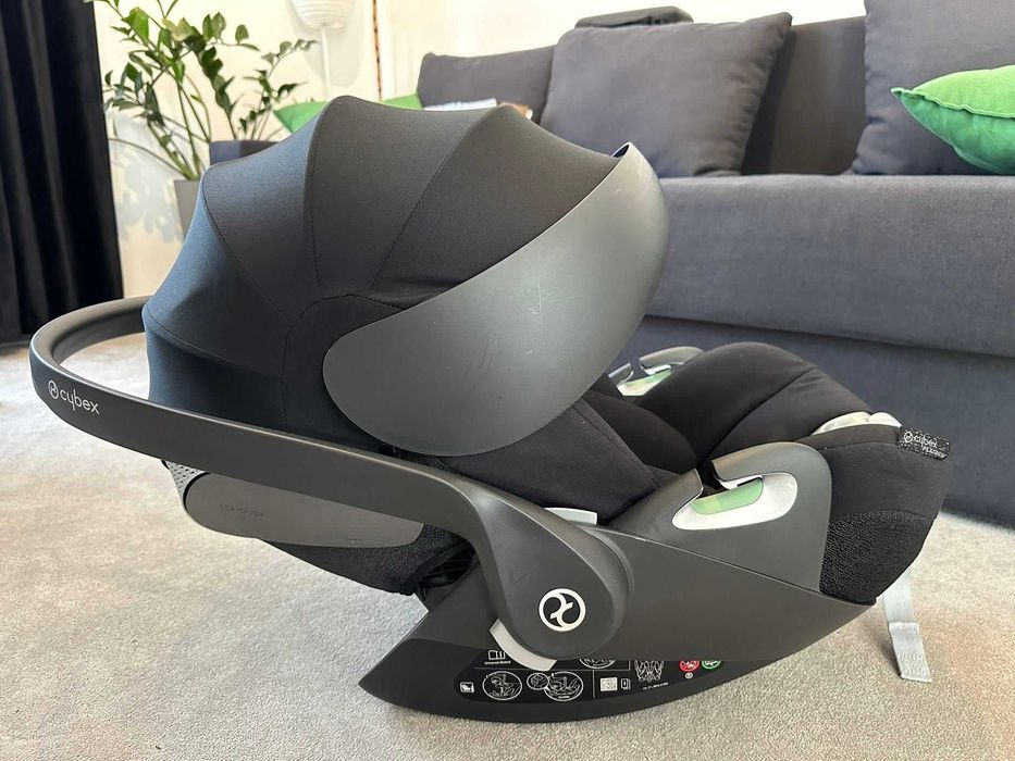 Scoica Auto pentru Copii Cloud T i-Size Comfort Sephia Black Cybex