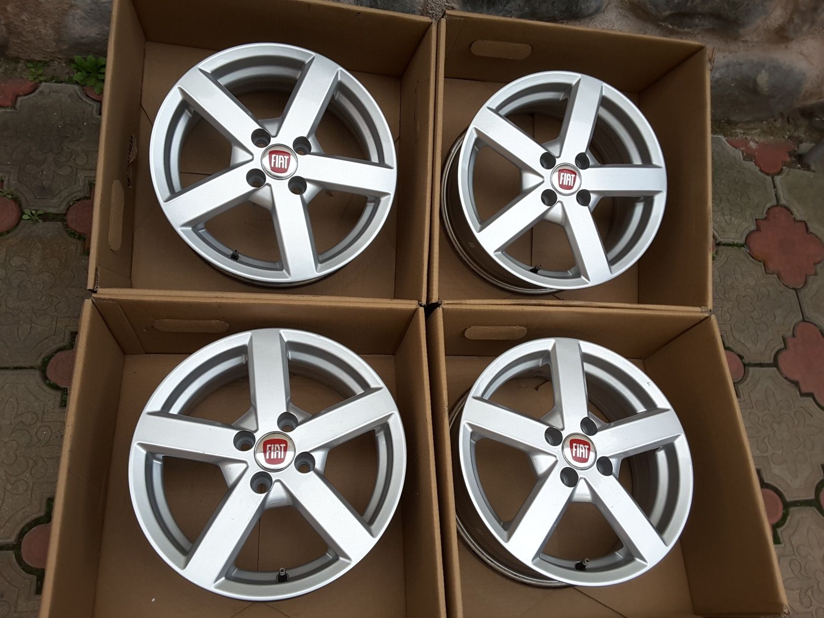 jante aliaj 15; 4x98; Fiat 500, 500e E, Panda, Panda 4x4, Linea