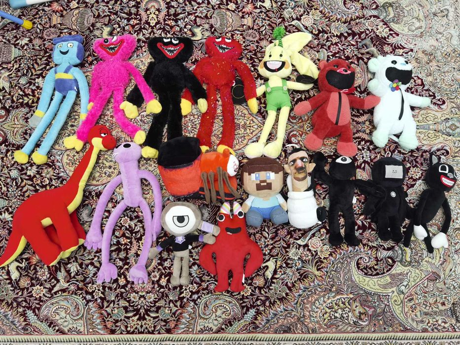 Мягкие игрушки монстры