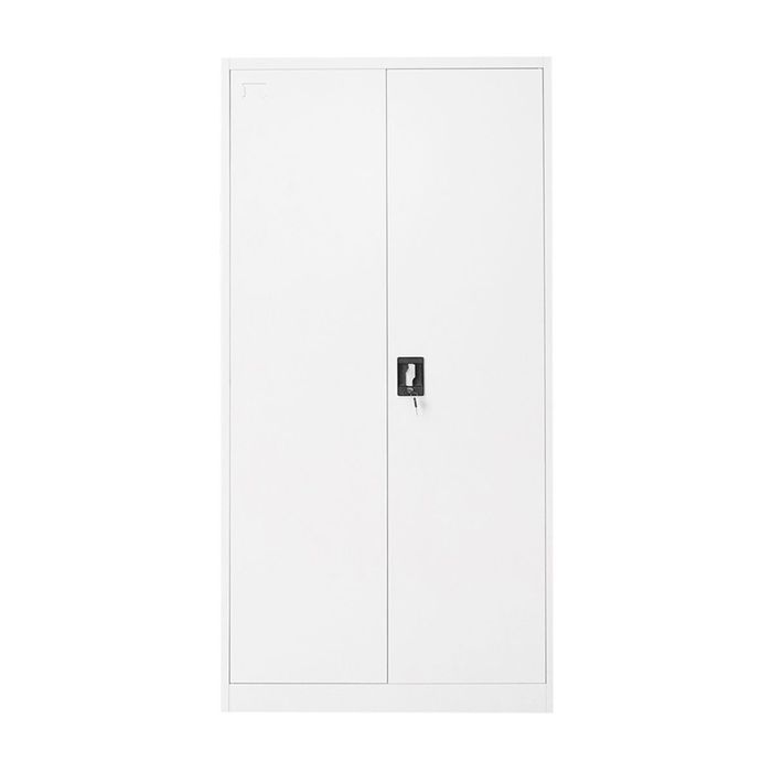 Dulap metalic fiset 1800x900x400mm cu 2 usi securizate, 4 polite, gri Breckner Germany