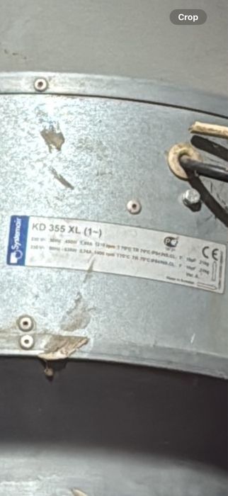 Ventilator centrifugal in linie (canalizat)