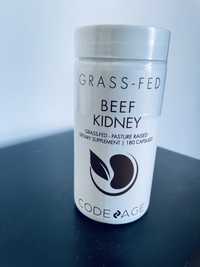 Grass-Fed Beef Kidney, Pasture Raised, 180 Capsules