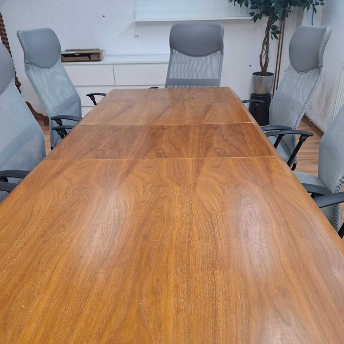 Masa extensibila ARAGON + 8 Scaune Birou