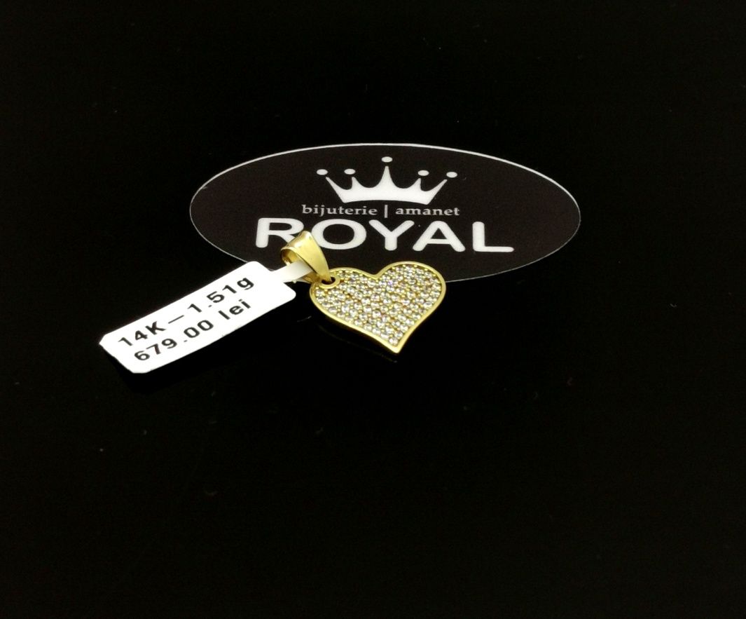 Bijuteria Royal pandantiv din aur 14k 1.51 gr
